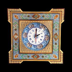 “Zanaatkâr Dokunuşu – Tezhip ve Mine İşlemeli Sanat Saati”